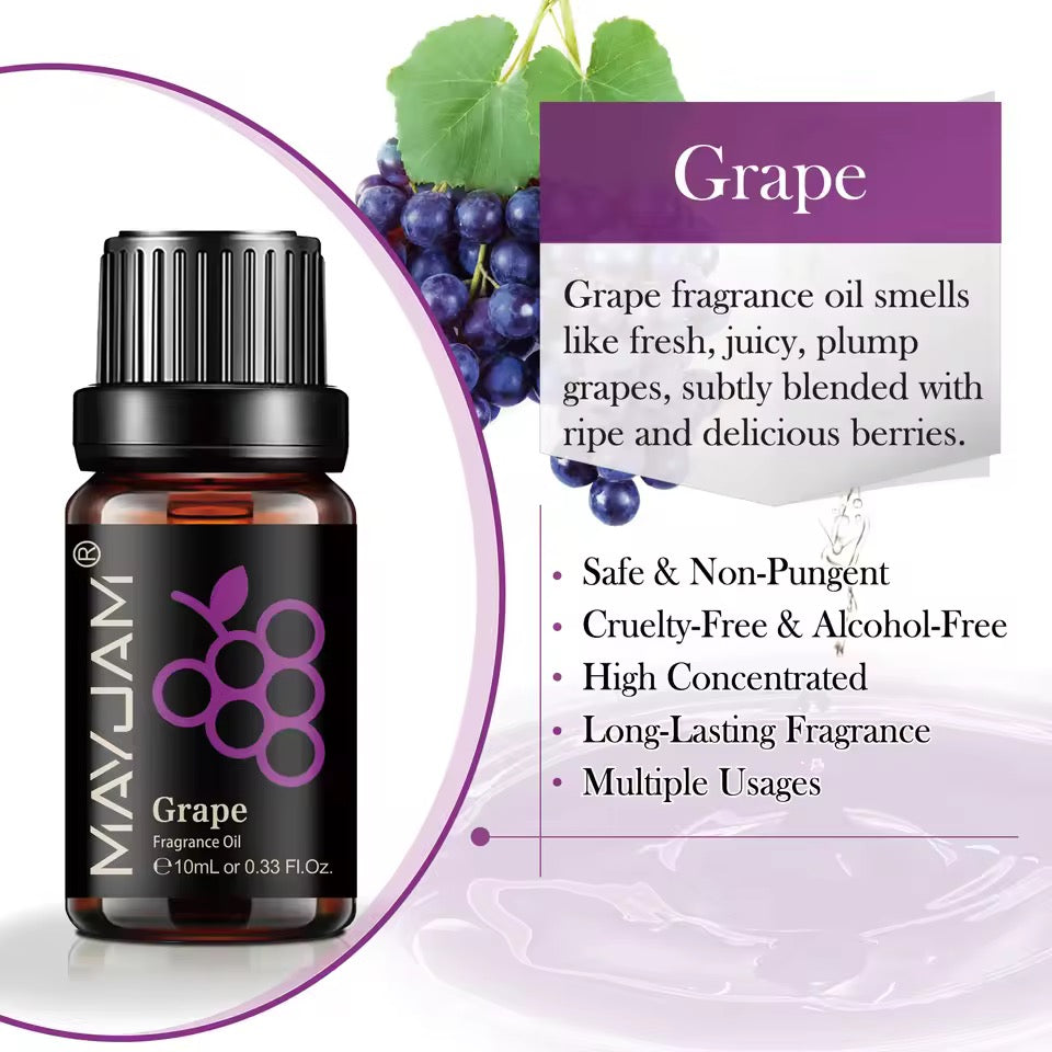Air of calm™ x MAYJAM - Fruity essential oil set 10ml x 3/8 pack