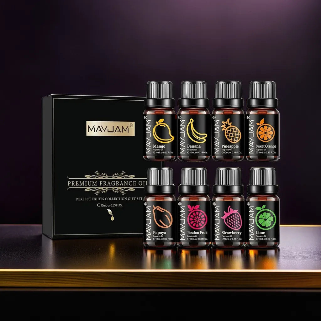 Air of calm™ x MAYJAM - Fruity essential oil set 10ml x 3/8 pack
