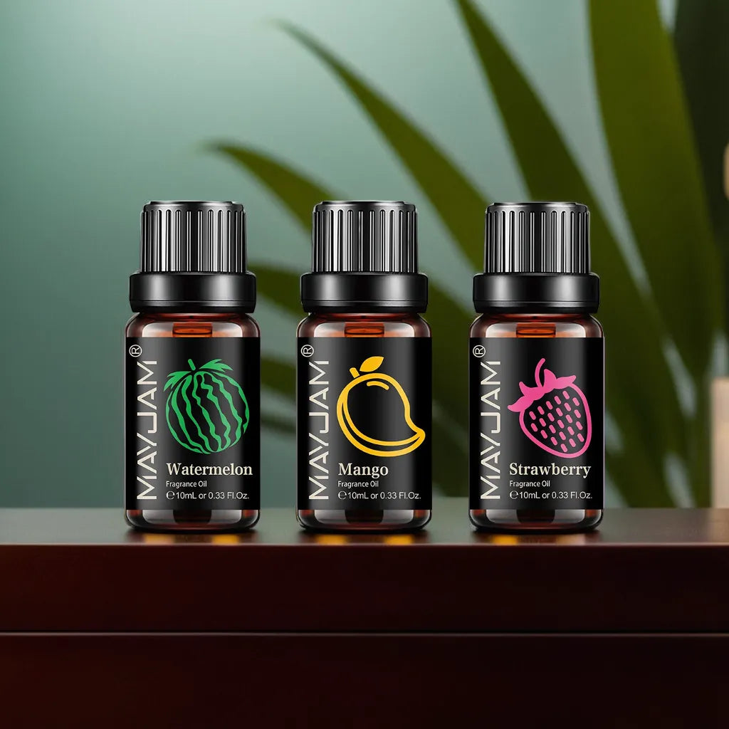 Air of calm™ x MAYJAM - Fruity essential oil set 10ml x 3/8 pack