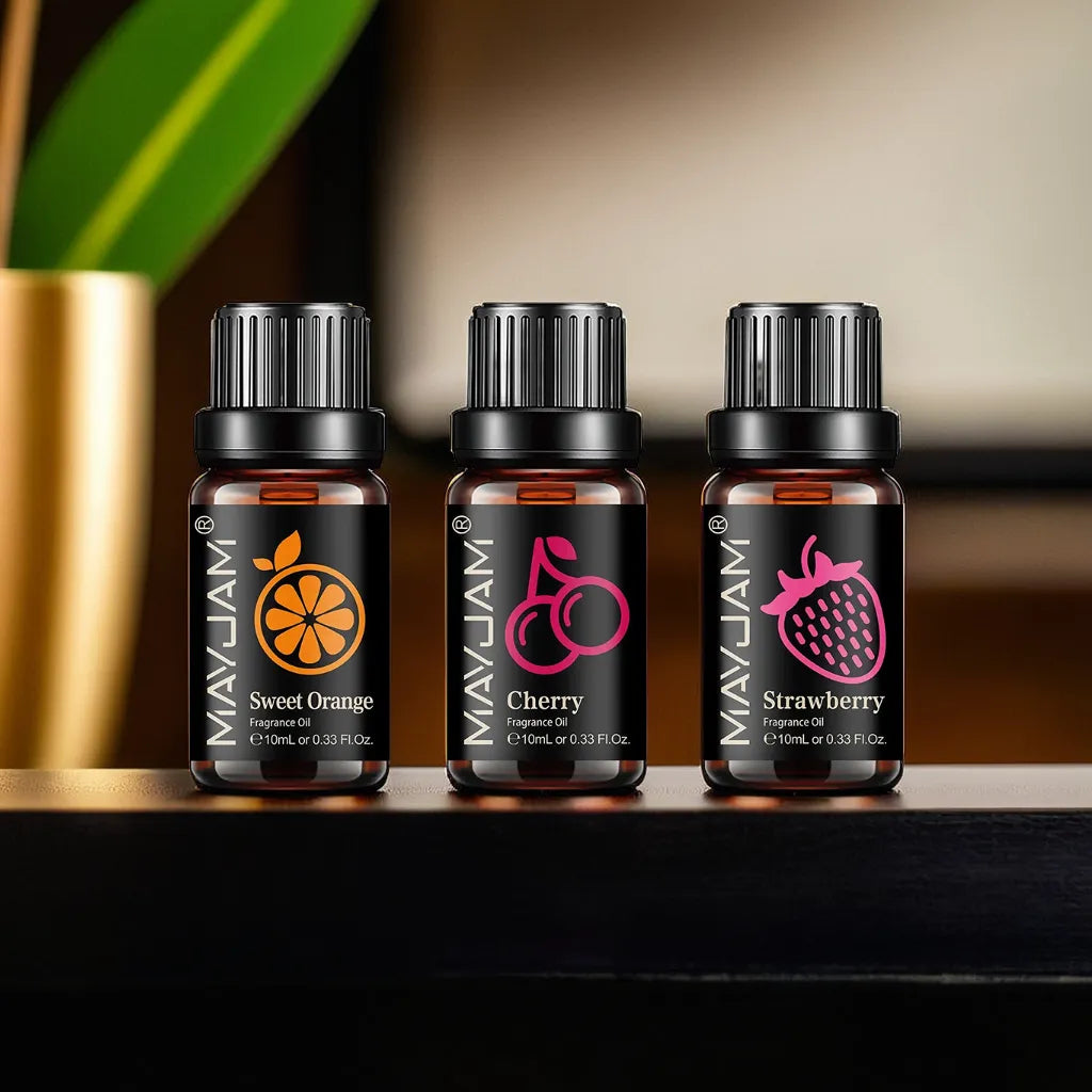 Air of calm™ x MAYJAM - Fruity essential oil set 10ml x 3/8 pack